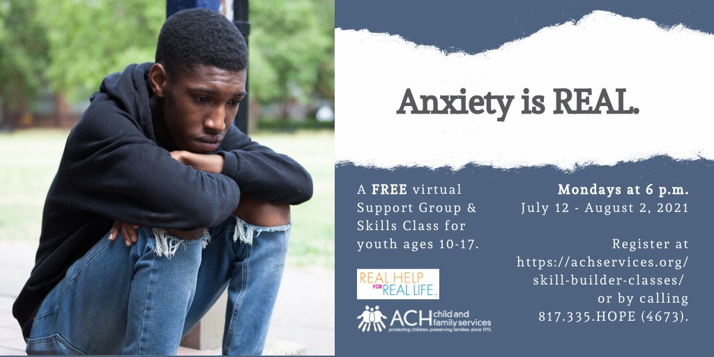 Anxiety is Real Skill-Builder Class
