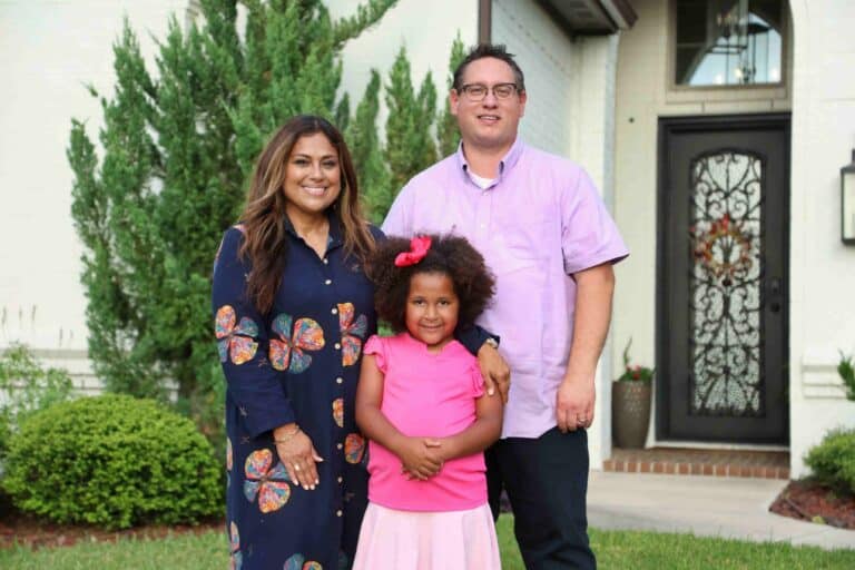 Ben and Melinda Deckert adopted their daughter, Olivia, through ACH Child and Family Services.